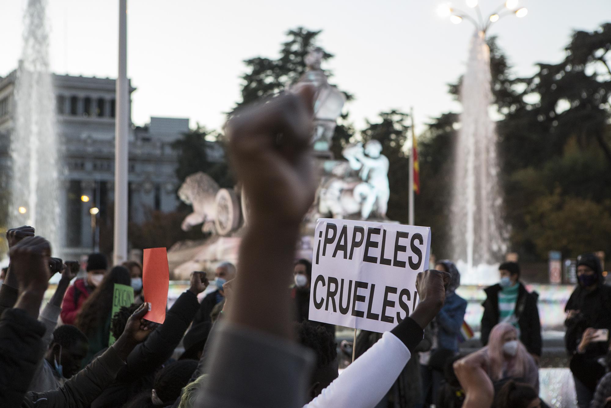 Manifestación antirracista en Madrid: Contra la violencia racista y los delitos de odio - 6